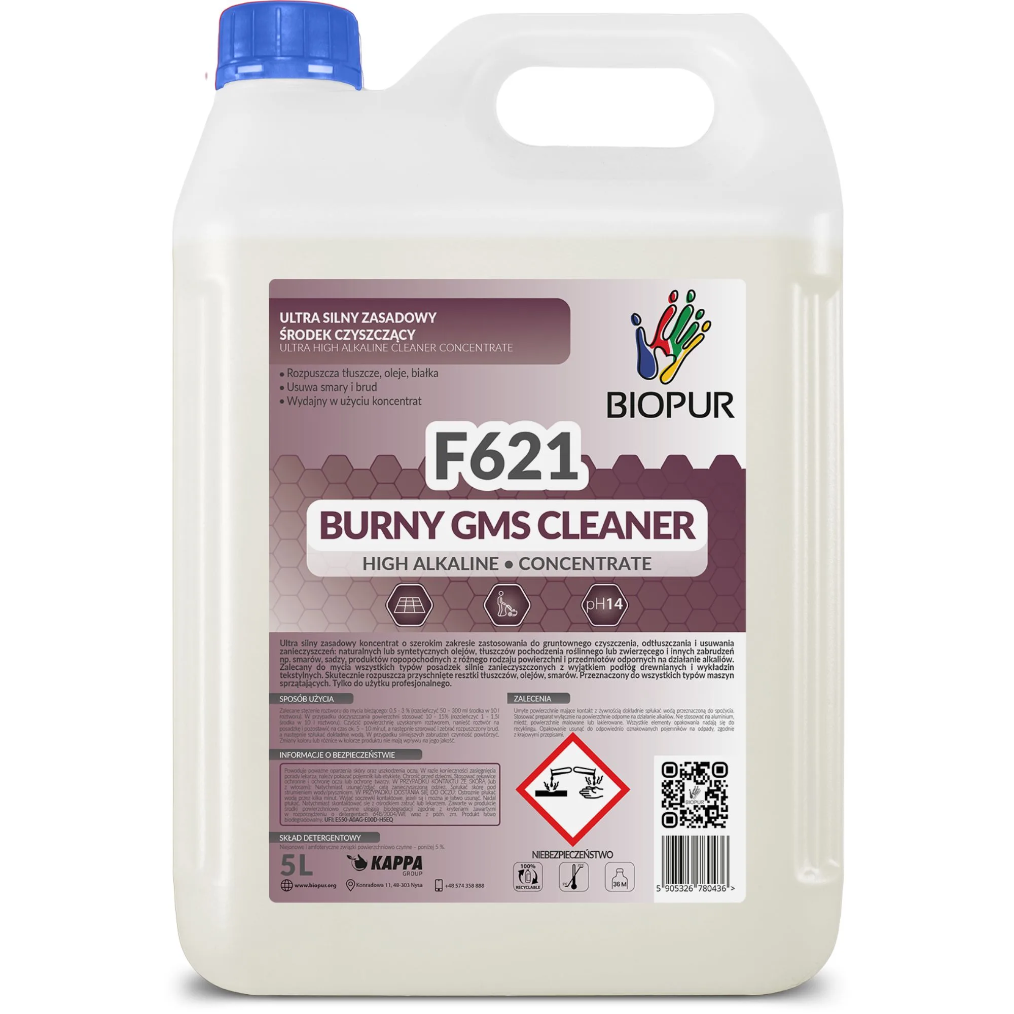 F621 Burny GMS Cleaner