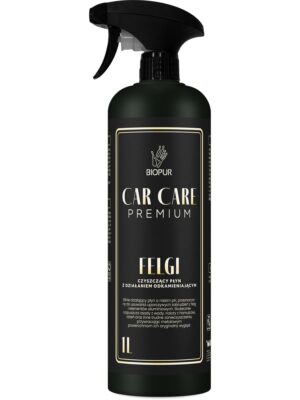 Czyszczący płyn o działaniu odkamieniającym do felg z linii CAR CARE Biopur
