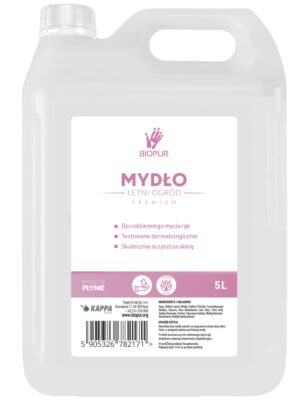 Mydło w płynie Biopur o zapachu letniego ogrodu 5 l